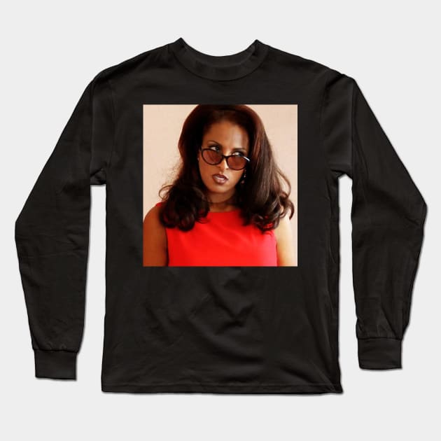 Jackie Brown Long Sleeve T-Shirt by CITYGIRLCREATES